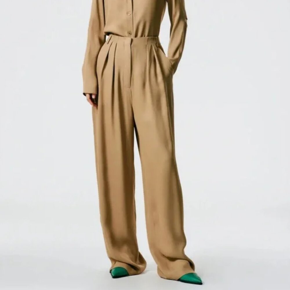 Tibi wide leg pant